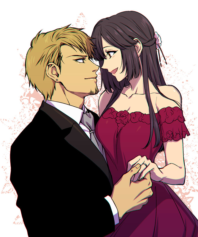 This is a pixiv picture whose title is 男女ログ.