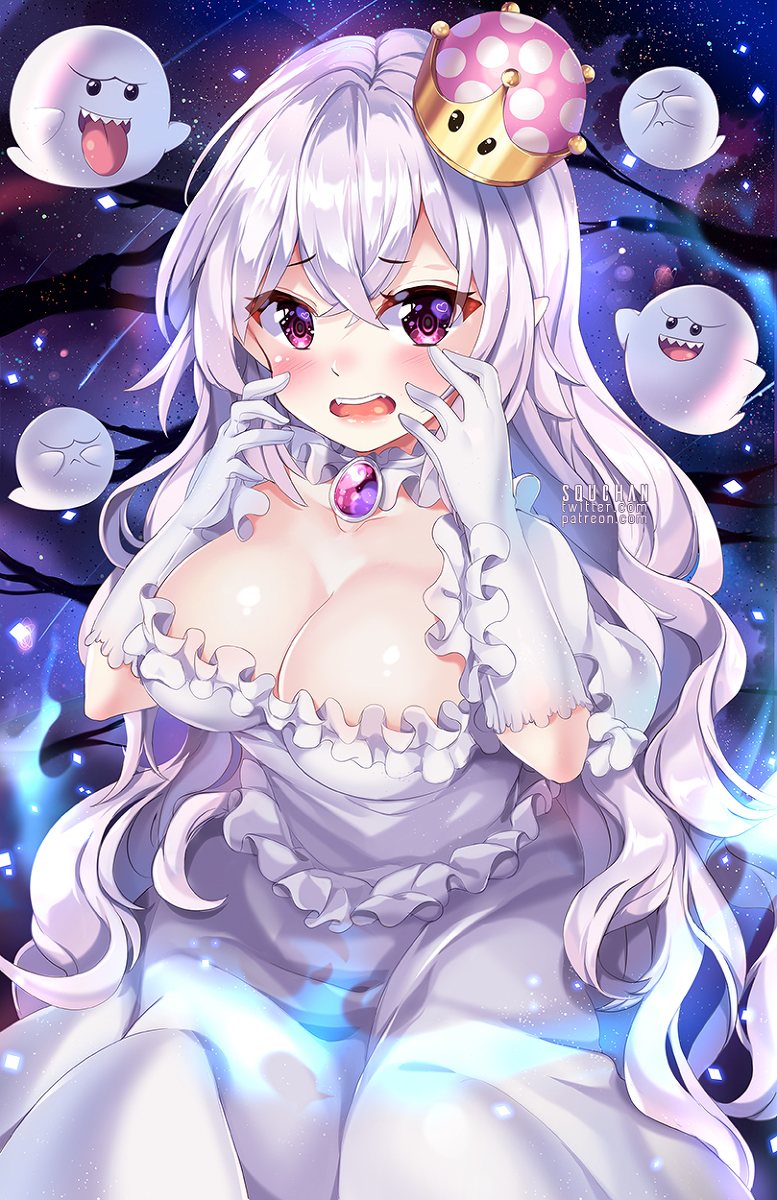 This is a pixiv picture whose title is 👻👑 Boosette 👑👻.