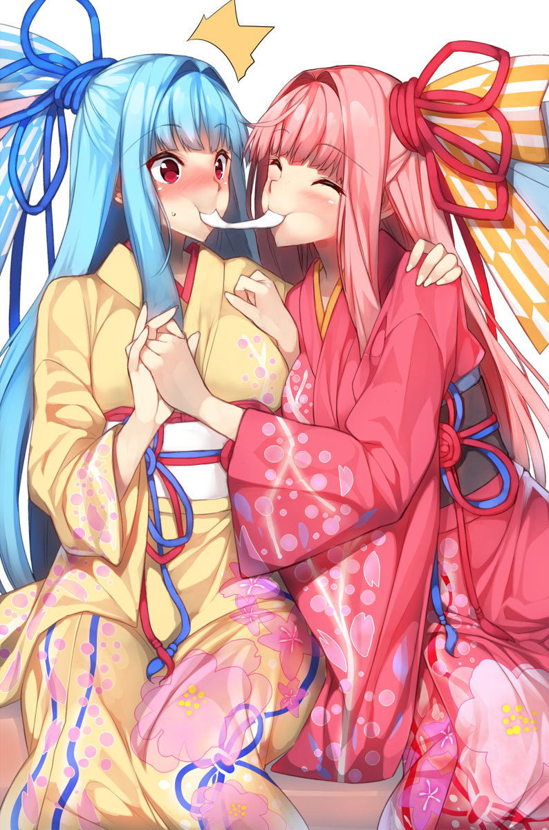 This is a pixiv picture whose title is 琴葉新年.