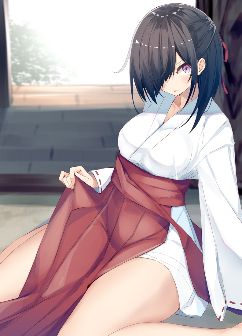 This is a pixiv picture whose title is べーっ.