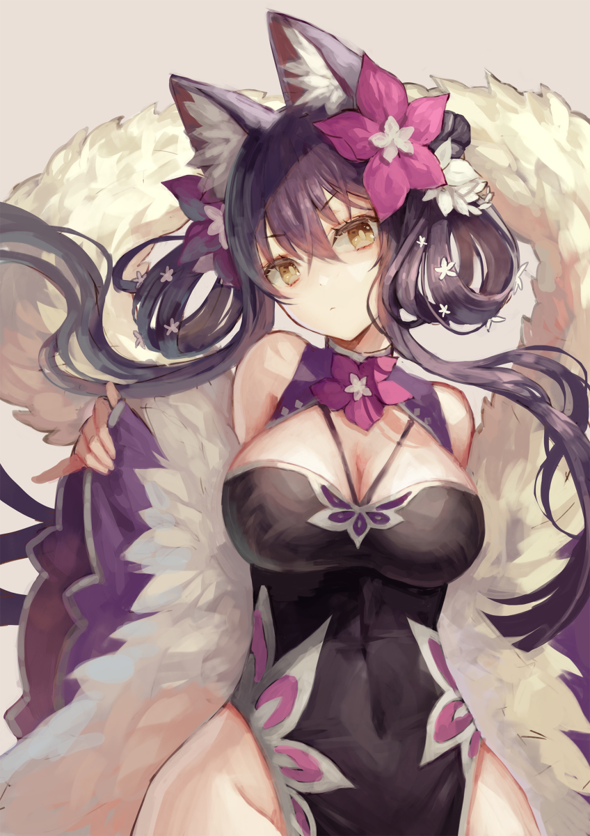 This is a pixiv picture whose title is けもみみチャイナ.