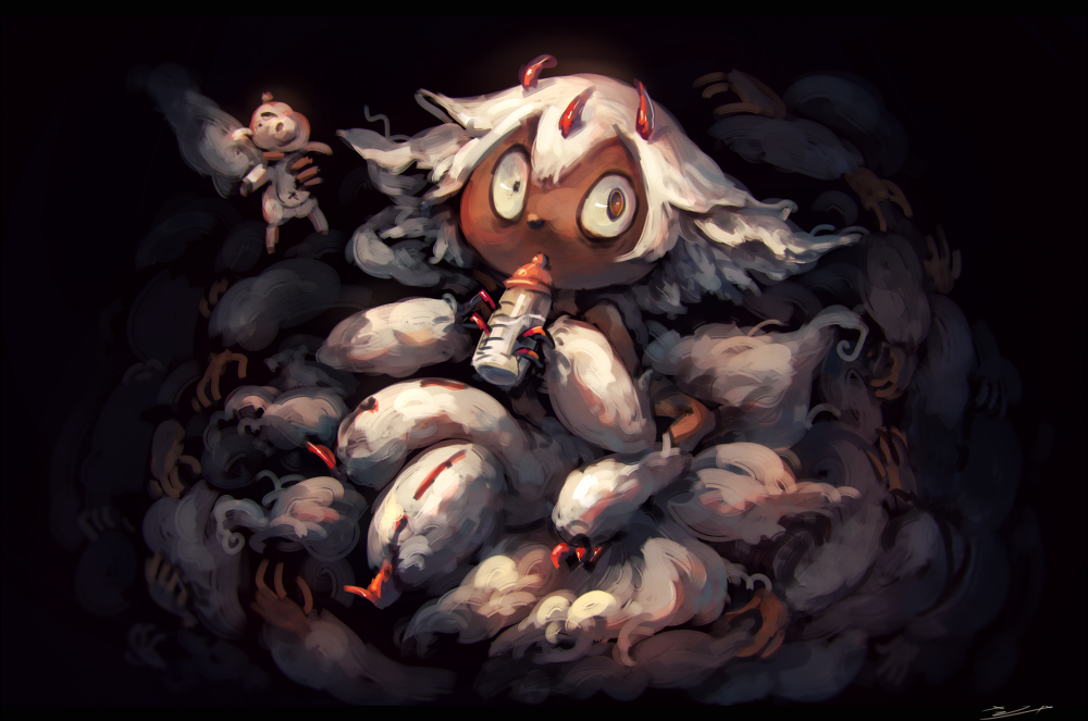 This is a pixiv picture whose title is Duvet.