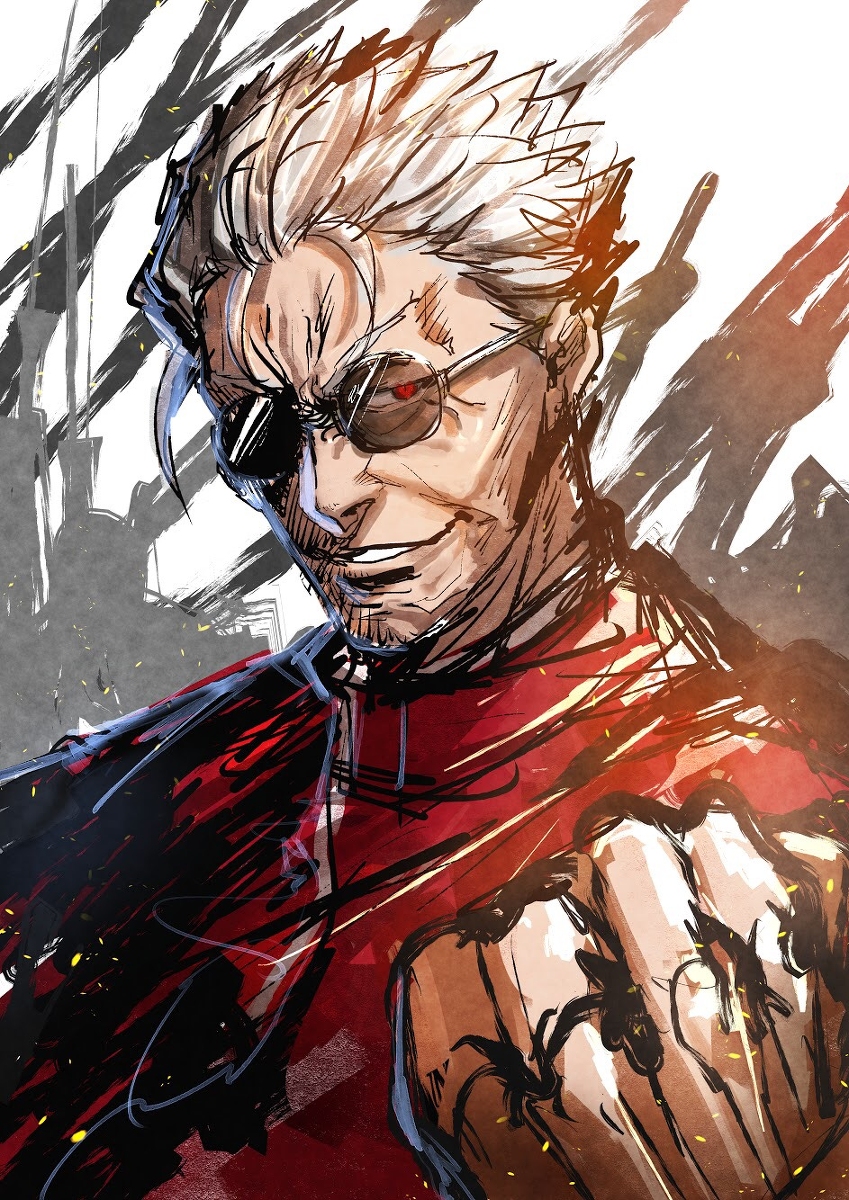 This is a pixiv picture whose title is 李書文.