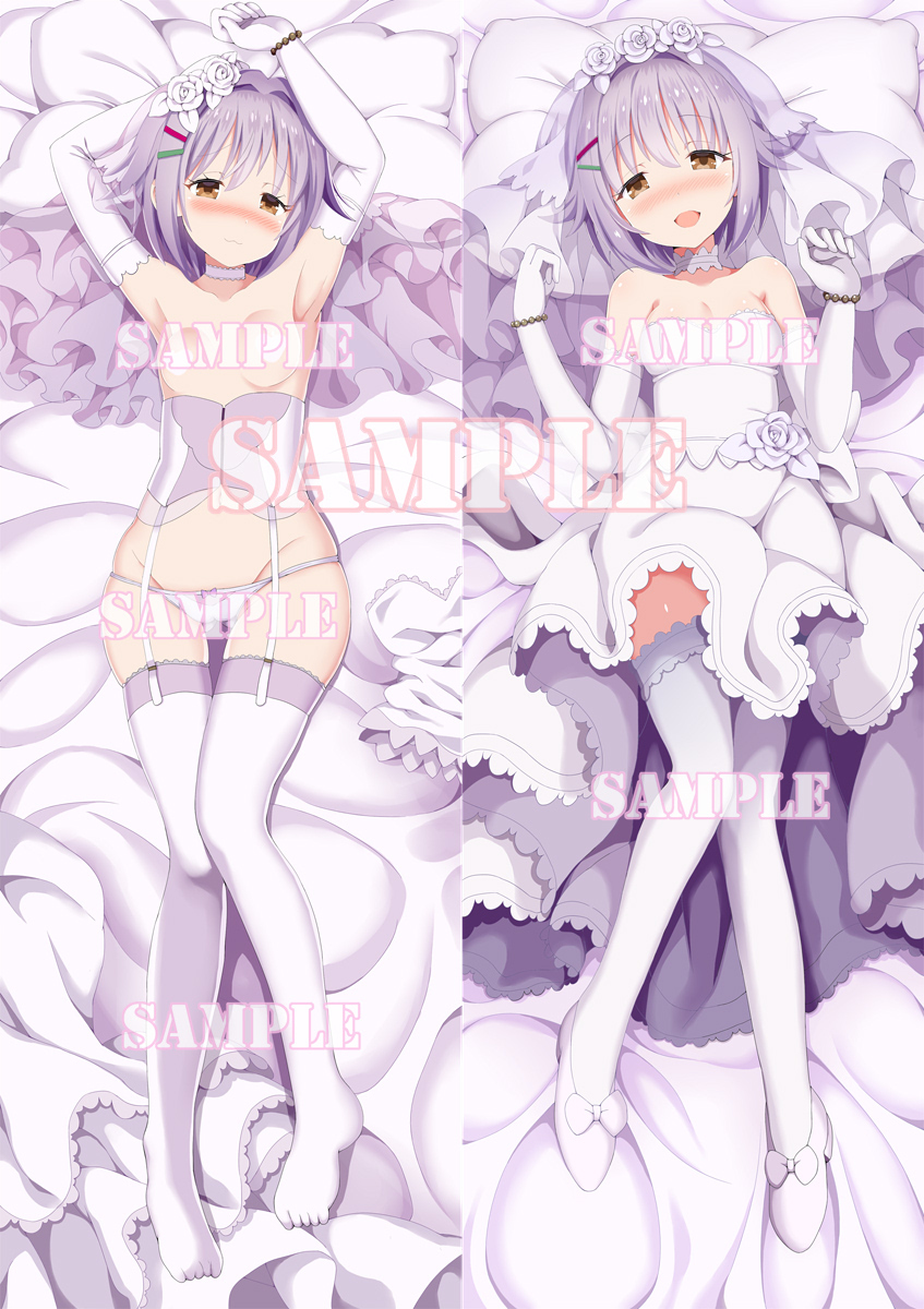 This is a pixiv picture whose title is 輿水幸子抱き枕カバー絵（commission）.
