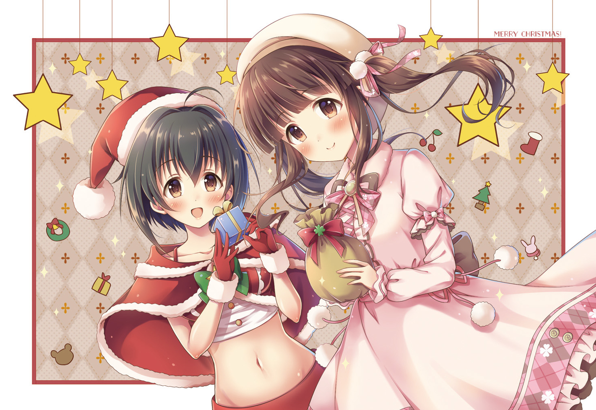 This is a pixiv picture whose title is December.