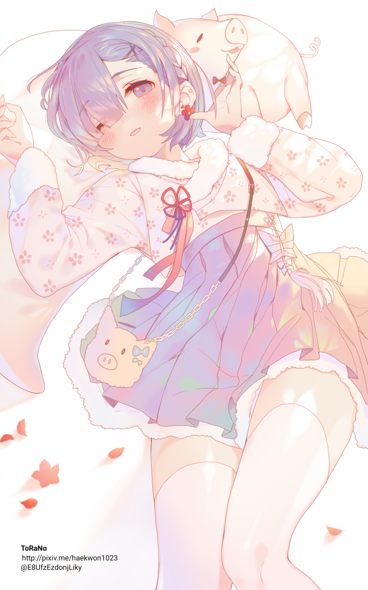 This is a pixiv picture whose title is 2019 Rem.