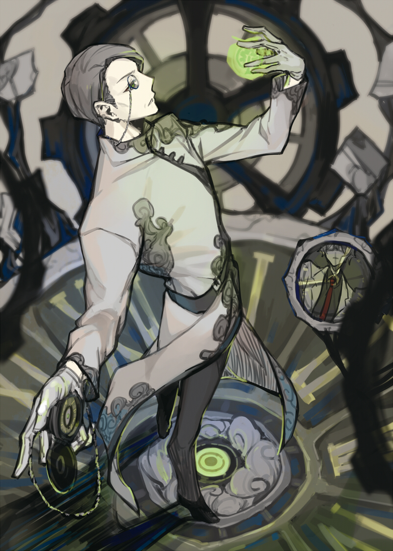 This is a pixiv picture whose title is ロボトミLOG3.