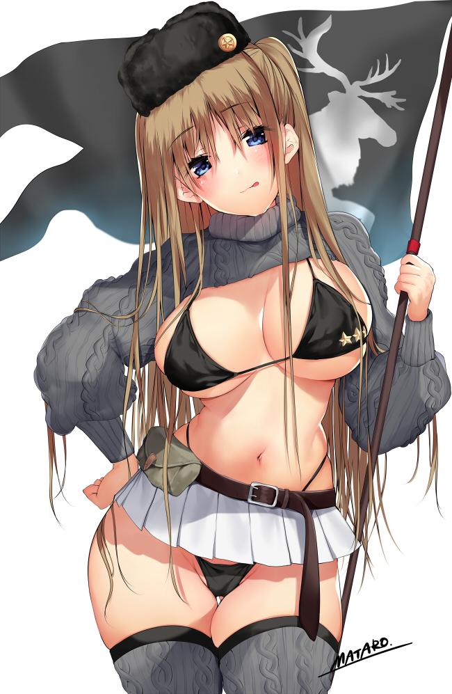 This is a pixiv picture whose title is シベリア寒気団長.