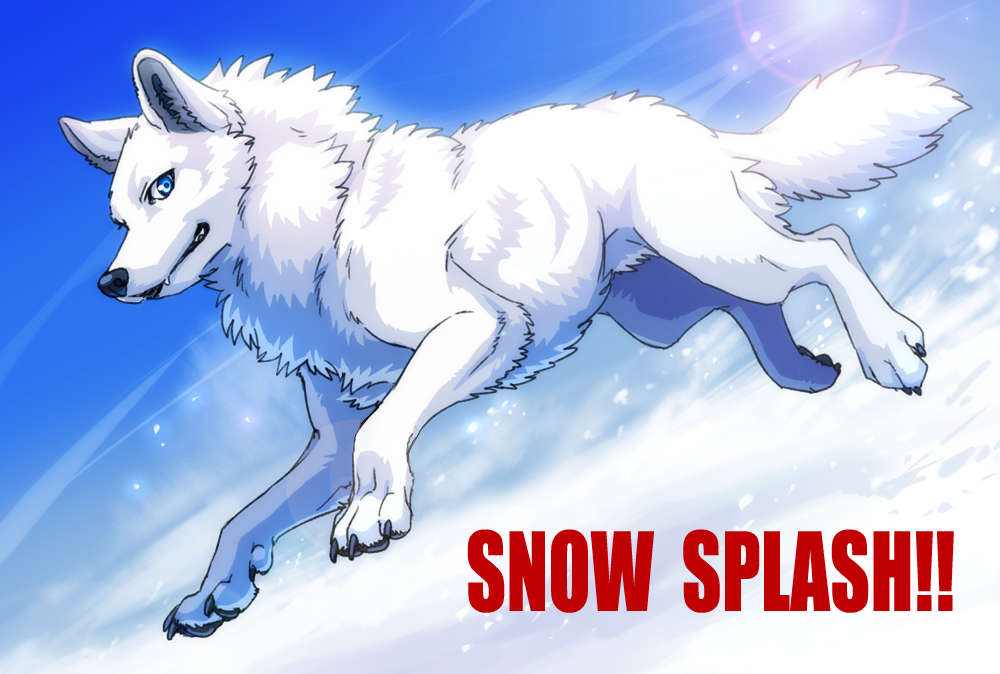 This is a pixiv picture whose title is SNOW SPLASH!!.