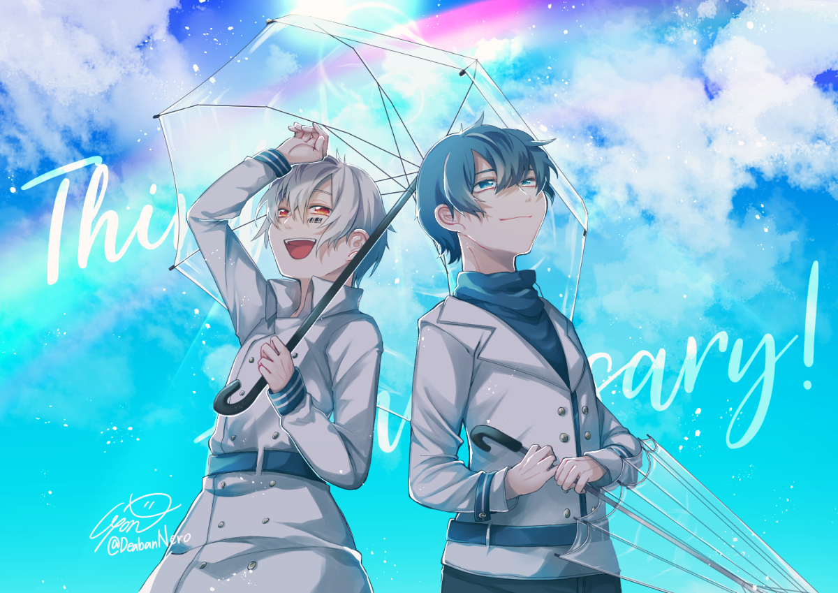 This is a pixiv picture whose title is 雨上がり.