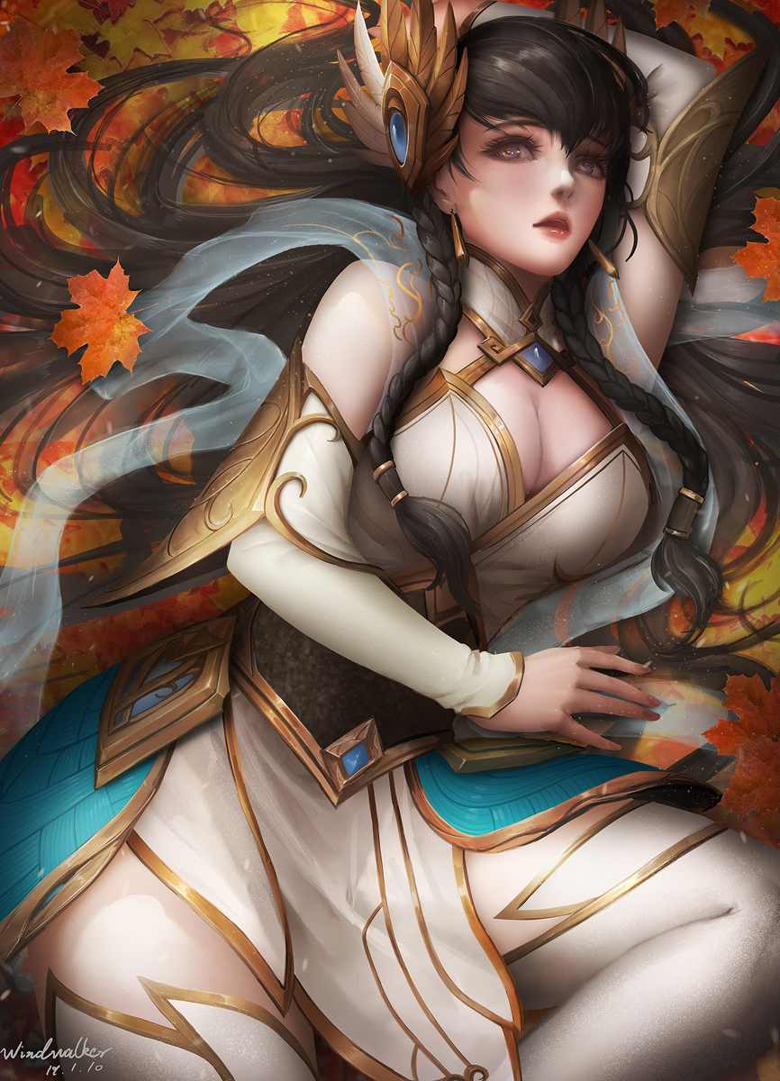 This is a pixiv picture whose title is Irelia.