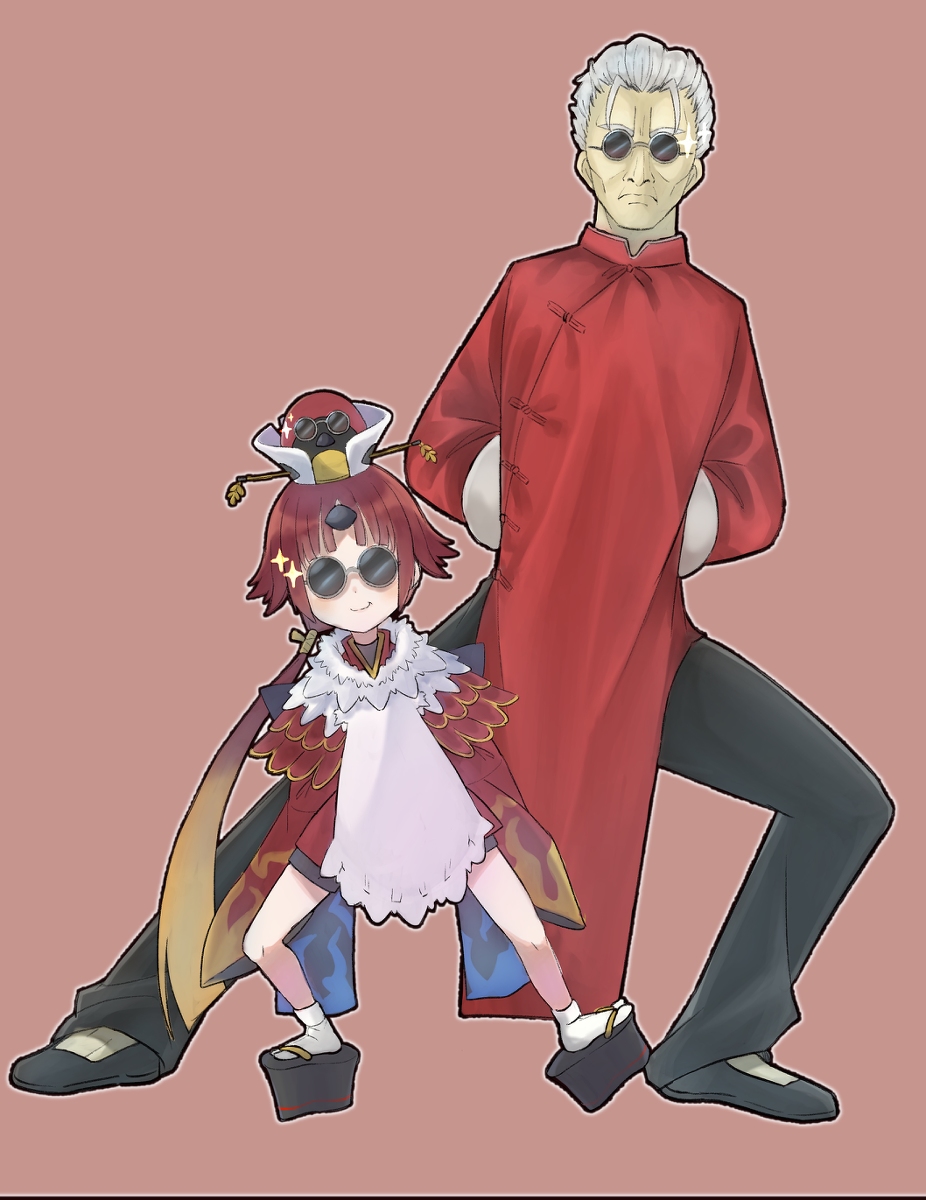 This is a pixiv picture whose title is 🕶✨.