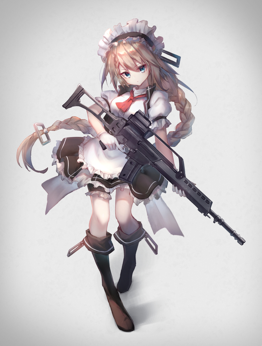 This is a pixiv picture whose title is G36.