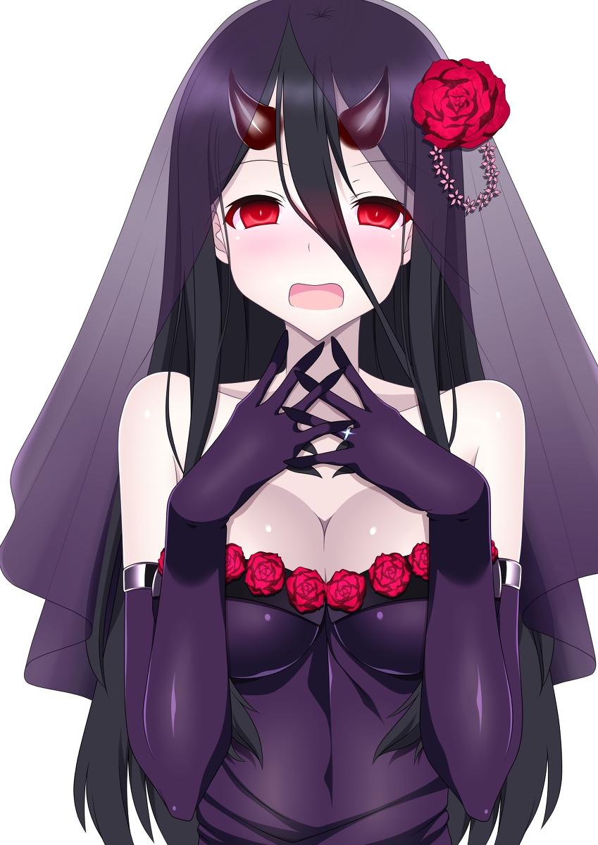 This is a pixiv picture whose title is 「深海これくしょん」23 私たち結婚しました.