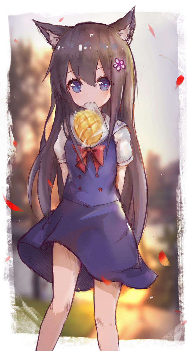 This is a pixiv picture whose title is 白咲花 <3.