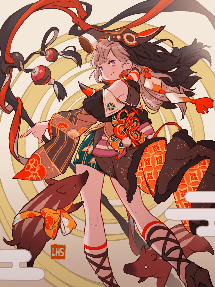 This is a pixiv picture whose title is 2019.