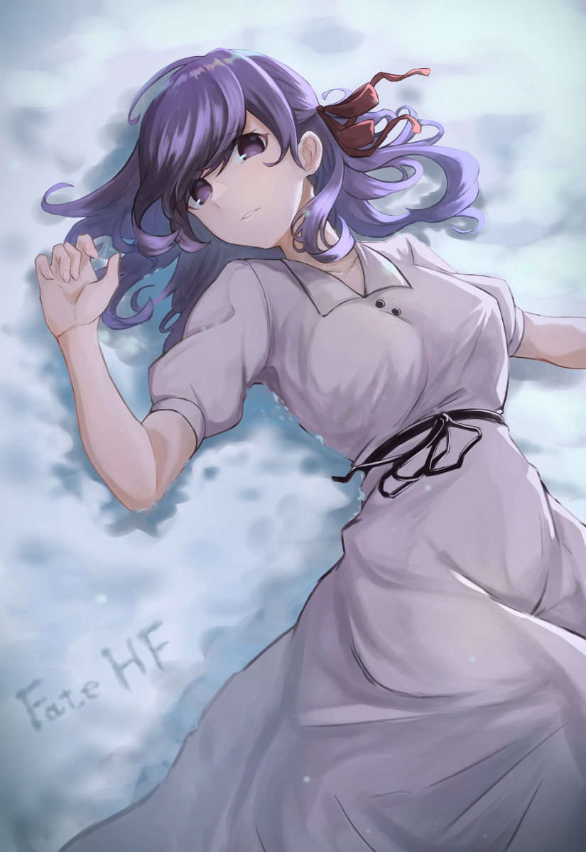 This is a pixiv picture whose title is Heaven's Feel.
