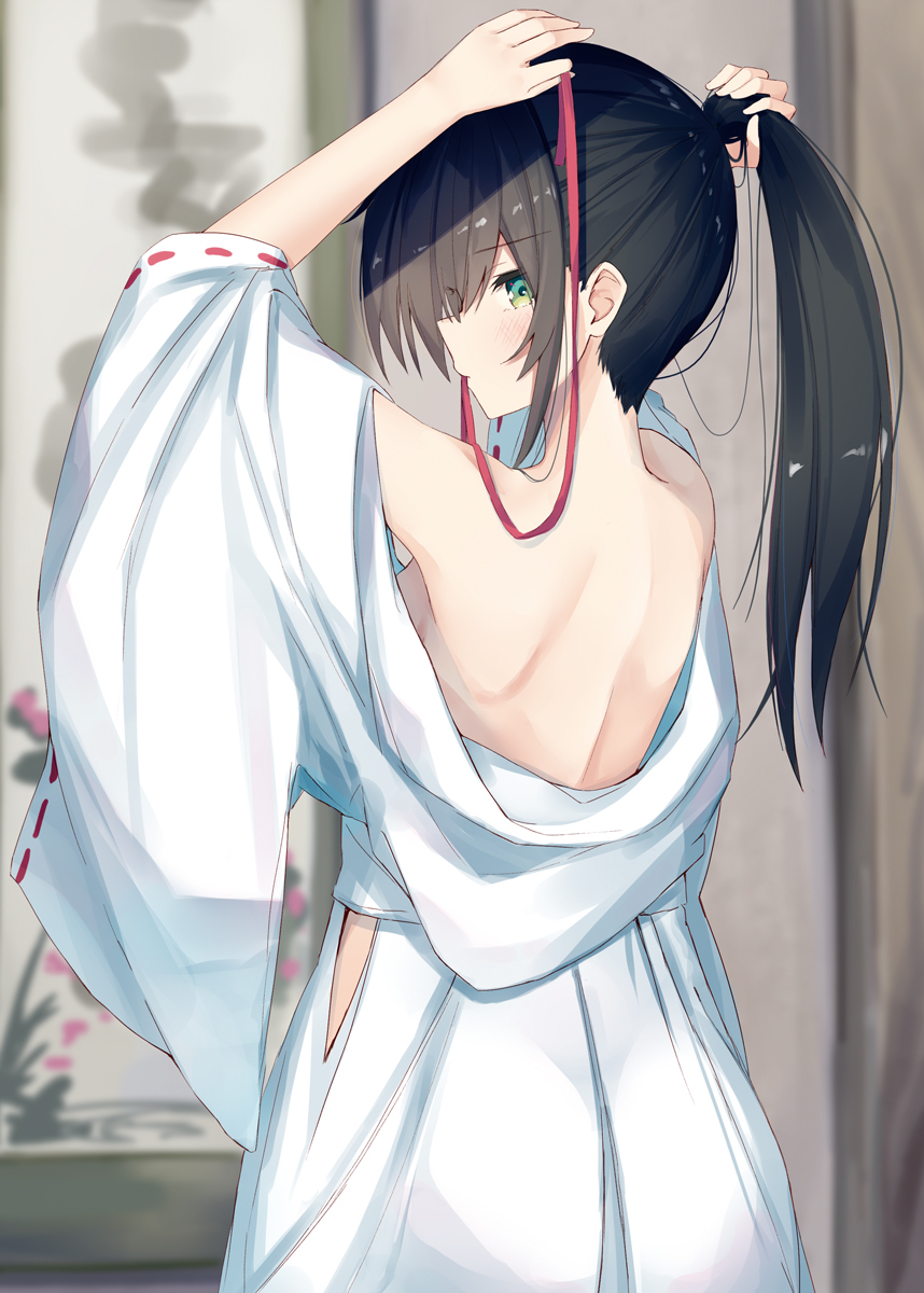 This is a pixiv picture whose title is ...?.