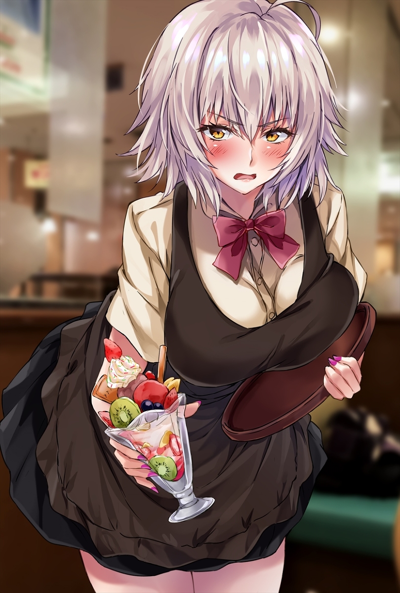 This is a pixiv picture whose title is ファミレス邪ンヌ.