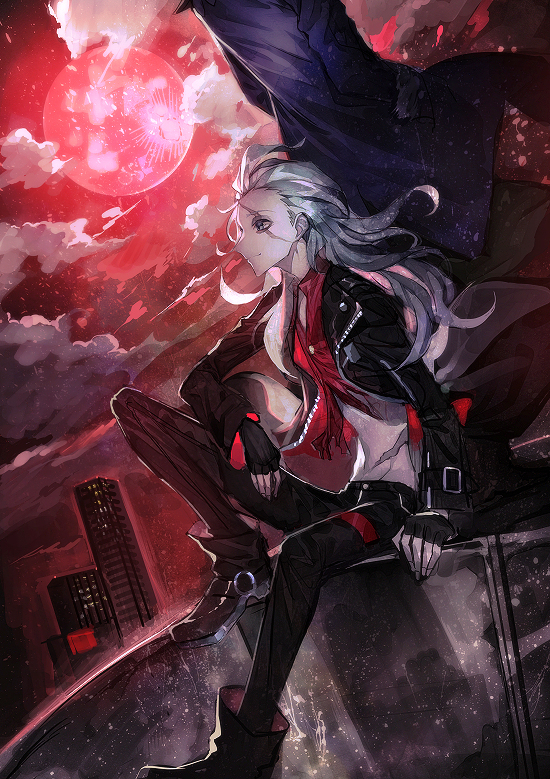 This is a pixiv picture whose title is 天狼.