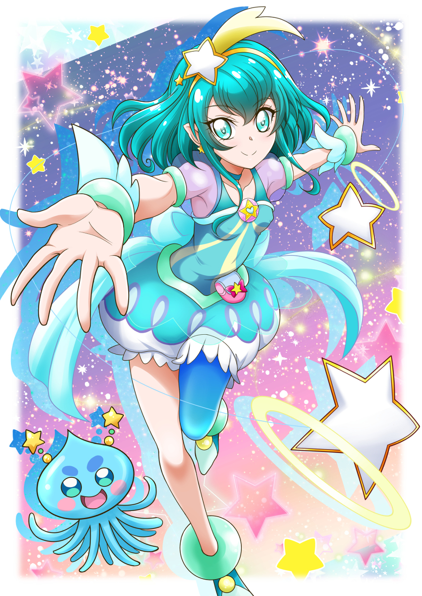 This is a pixiv picture whose title is キュアミルキー.