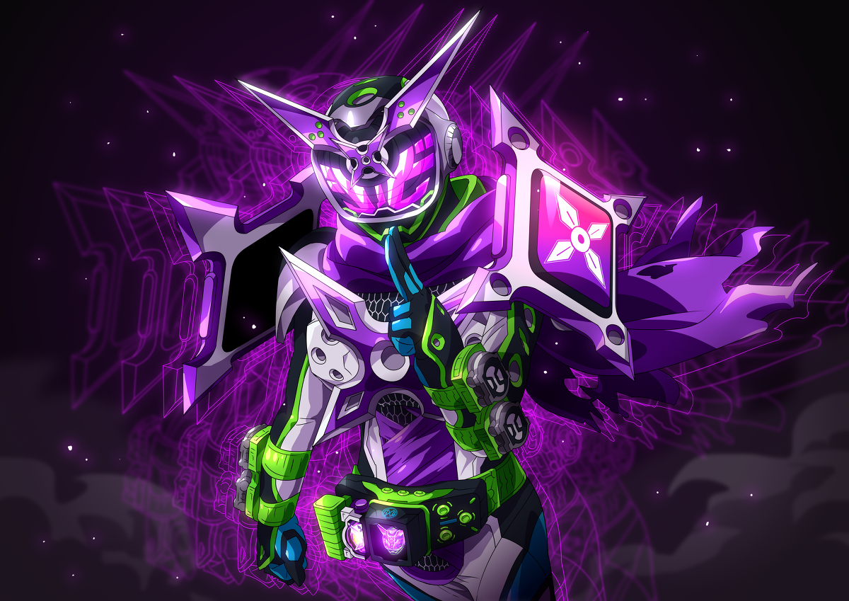 This is a pixiv picture whose title is フューチャーリングシノビ.