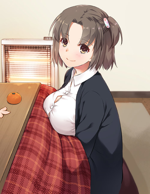 This is a pixiv picture whose title is スキマ、あいてるよ？.