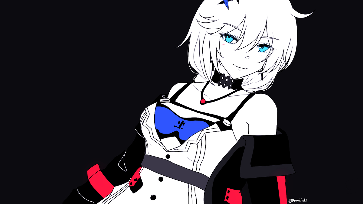 This is a pixiv picture whose title is Kallen.