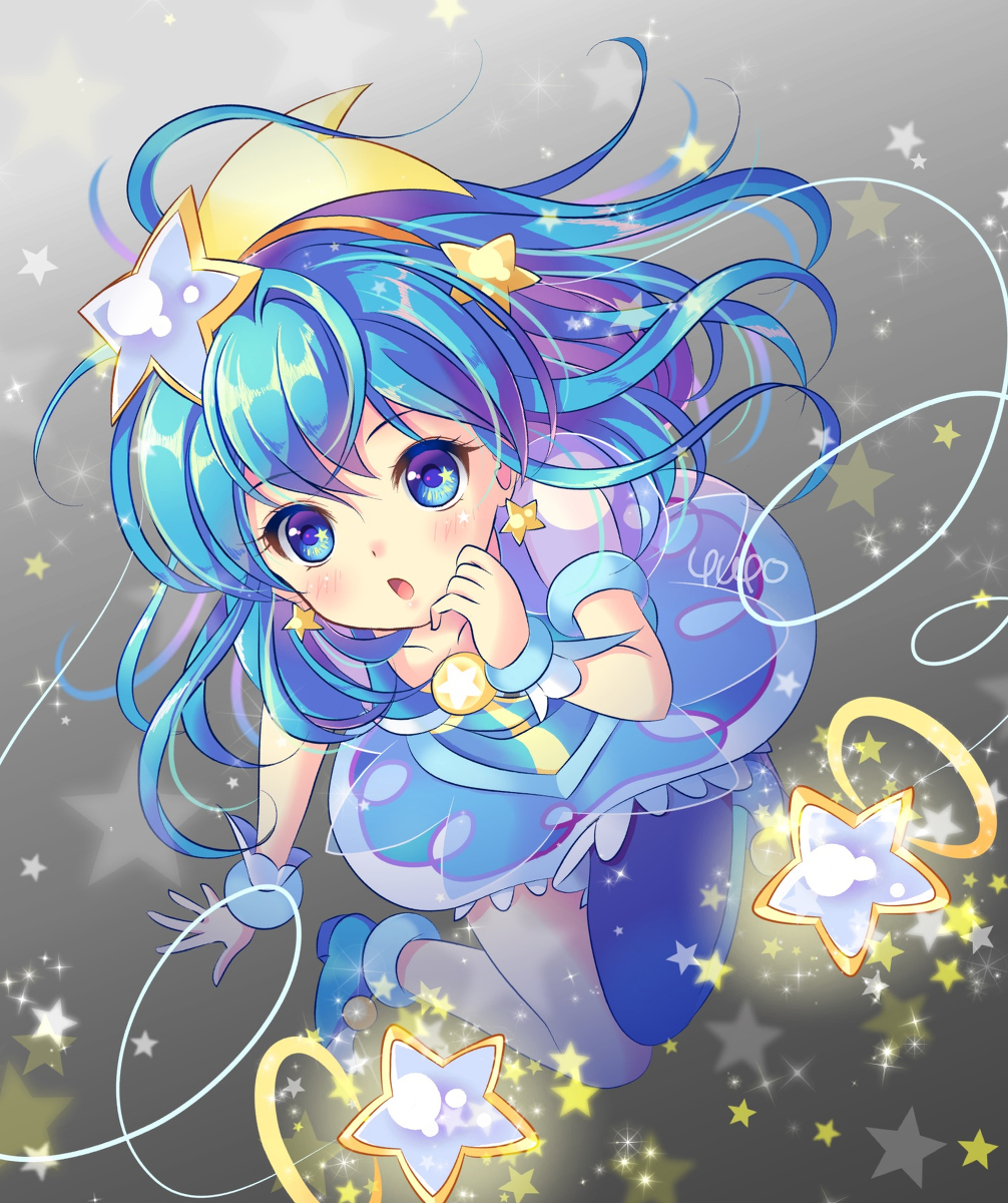 This is a pixiv picture whose title is 電波女なミルキー.