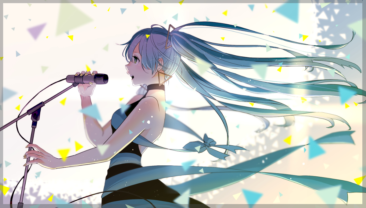 This is a pixiv picture whose title is 壁を壊して、響け世界.