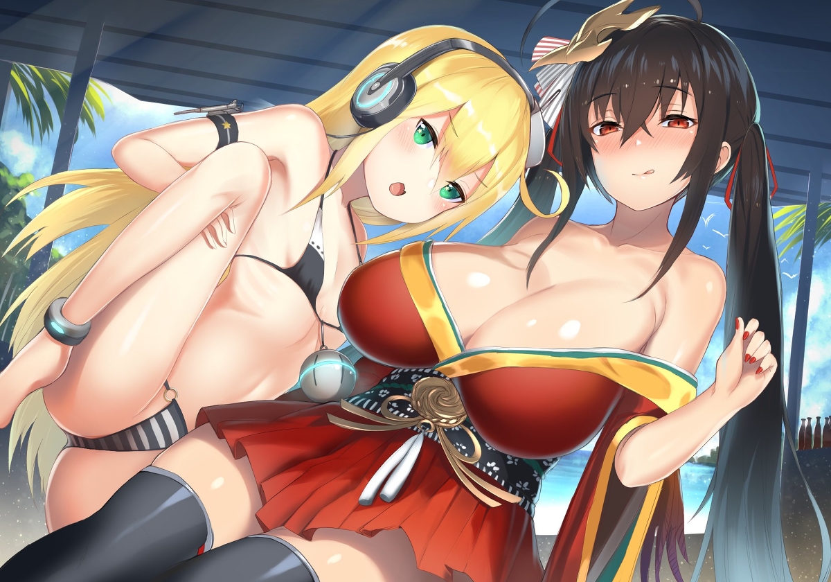 This is a pixiv picture whose title is 大鳳アルバコア.