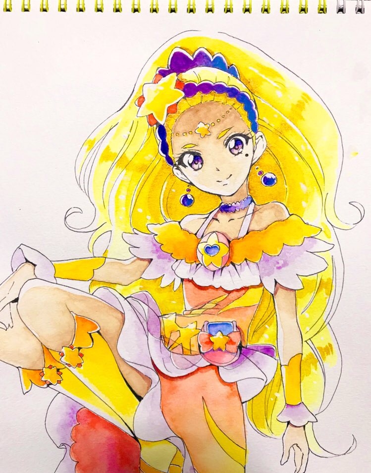 This is a pixiv picture whose title is 水彩プリキュア絵詰め合わせ3.