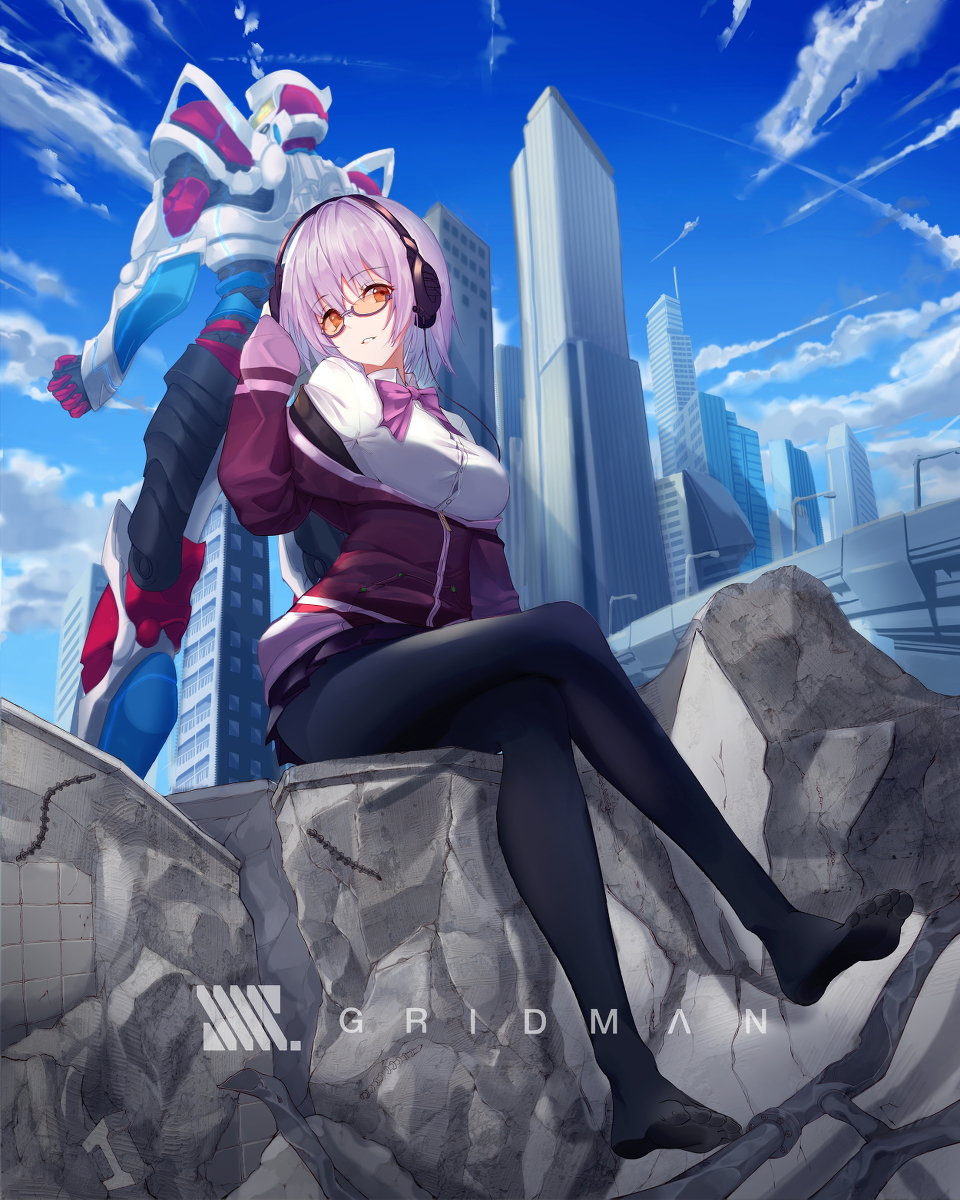 This is a pixiv picture whose title is SSSS.GRIDMAN / 新条 アカネ.