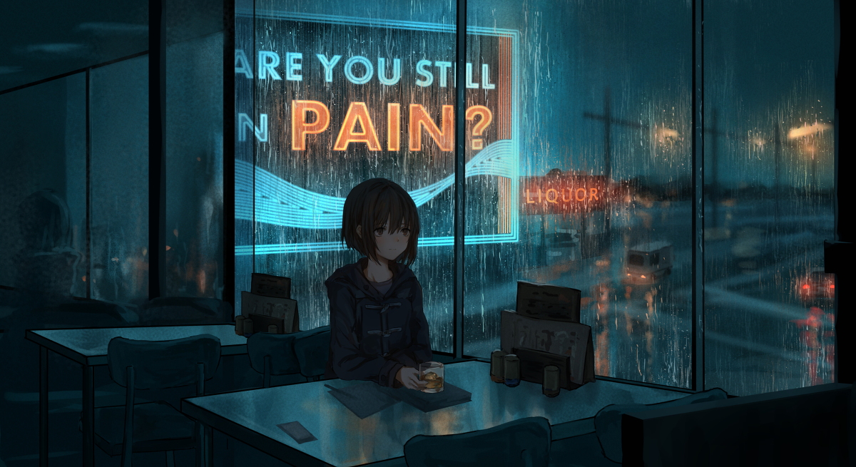 This is a pixiv picture whose title is PAIN.