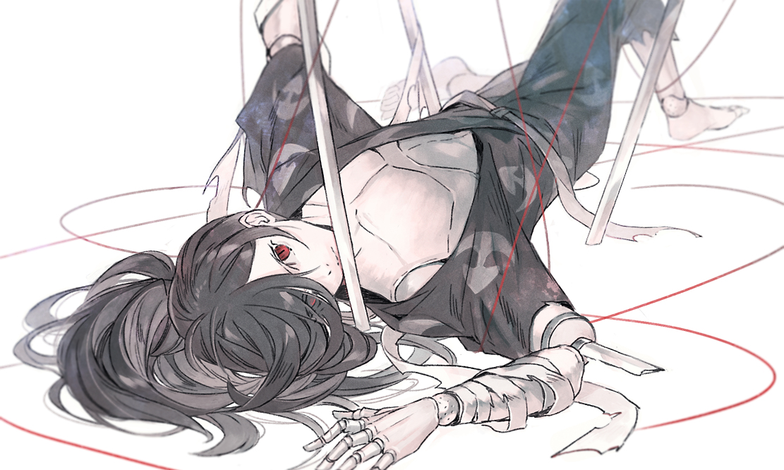 This is a pixiv picture whose title is （●・●）.