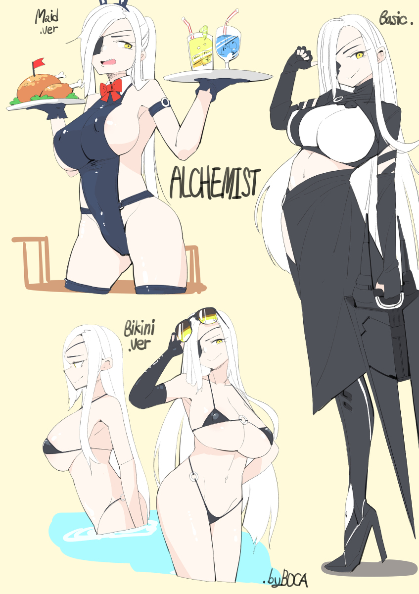 This is a pixiv picture whose title is ALCHEMIST.