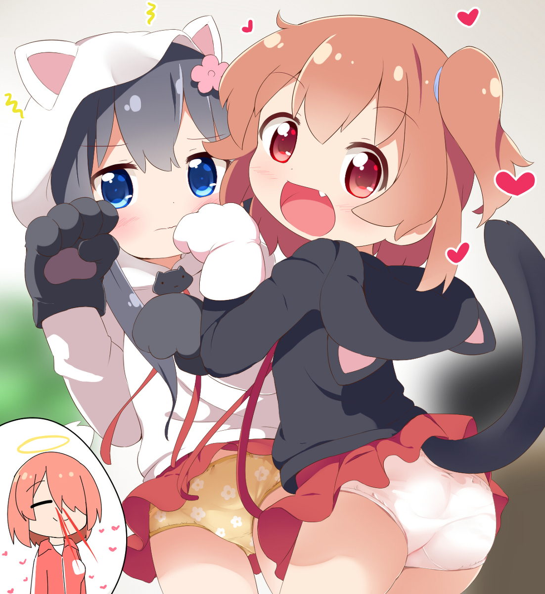 This is a pixiv picture whose title is てんしのぱんつ.