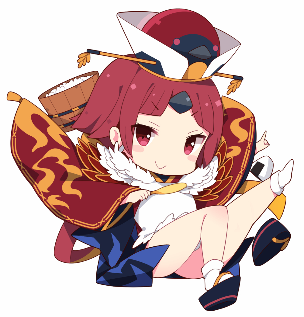 This is a pixiv picture whose title is 紅閻魔ちゃんアクキー絵.