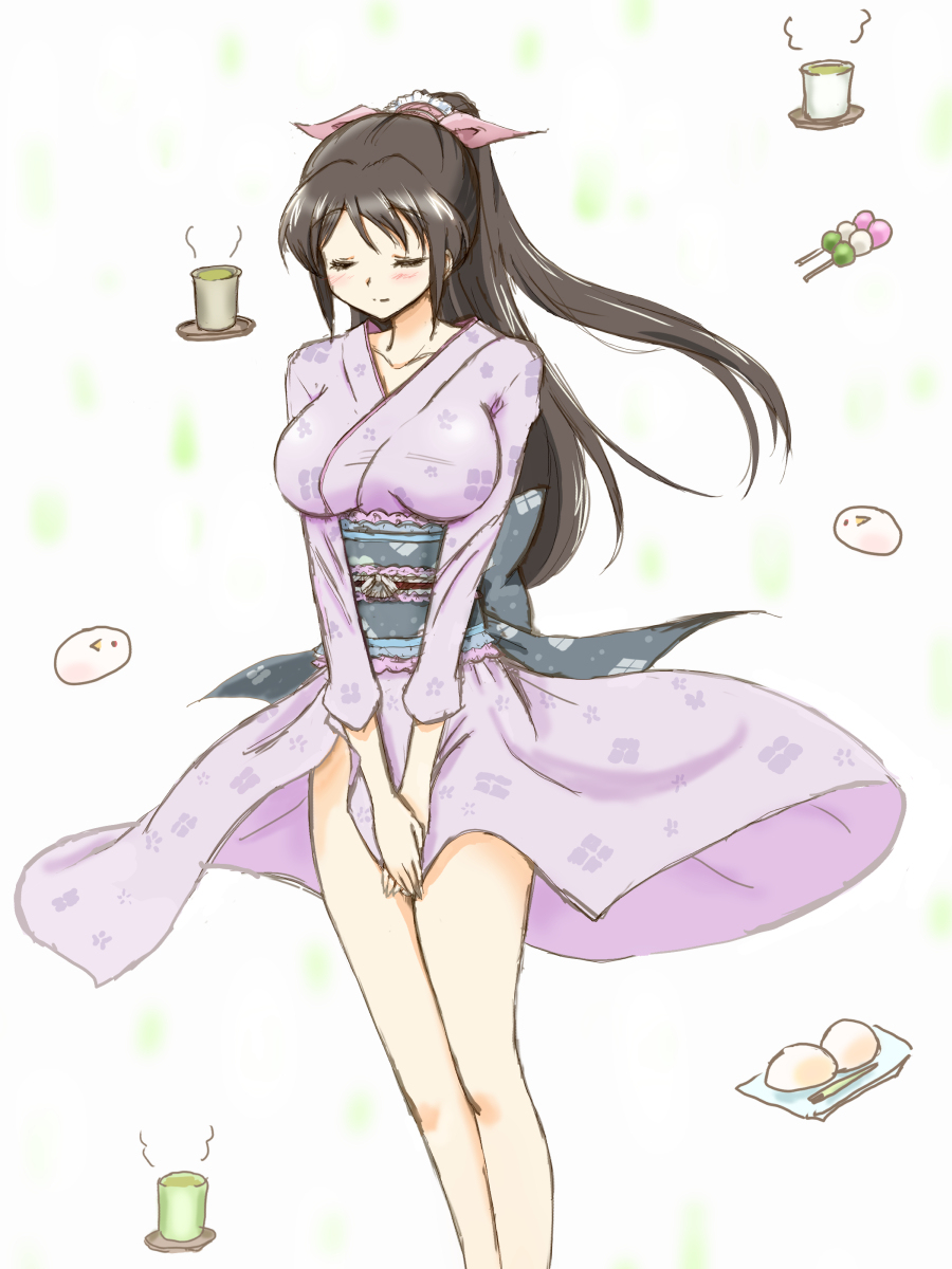 This is a pixiv picture whose title is 峠の茶屋の子.