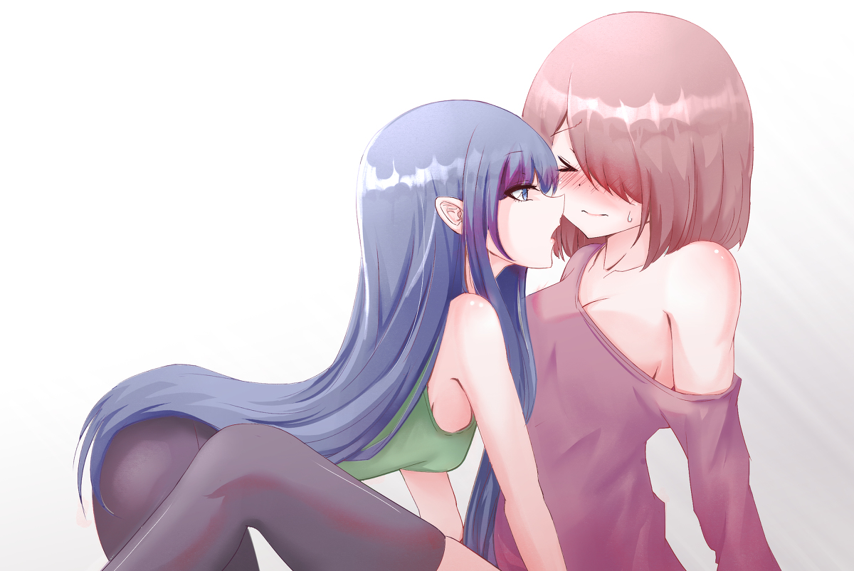 This is a pixiv picture whose title is 私に天使が舞い降りた！.