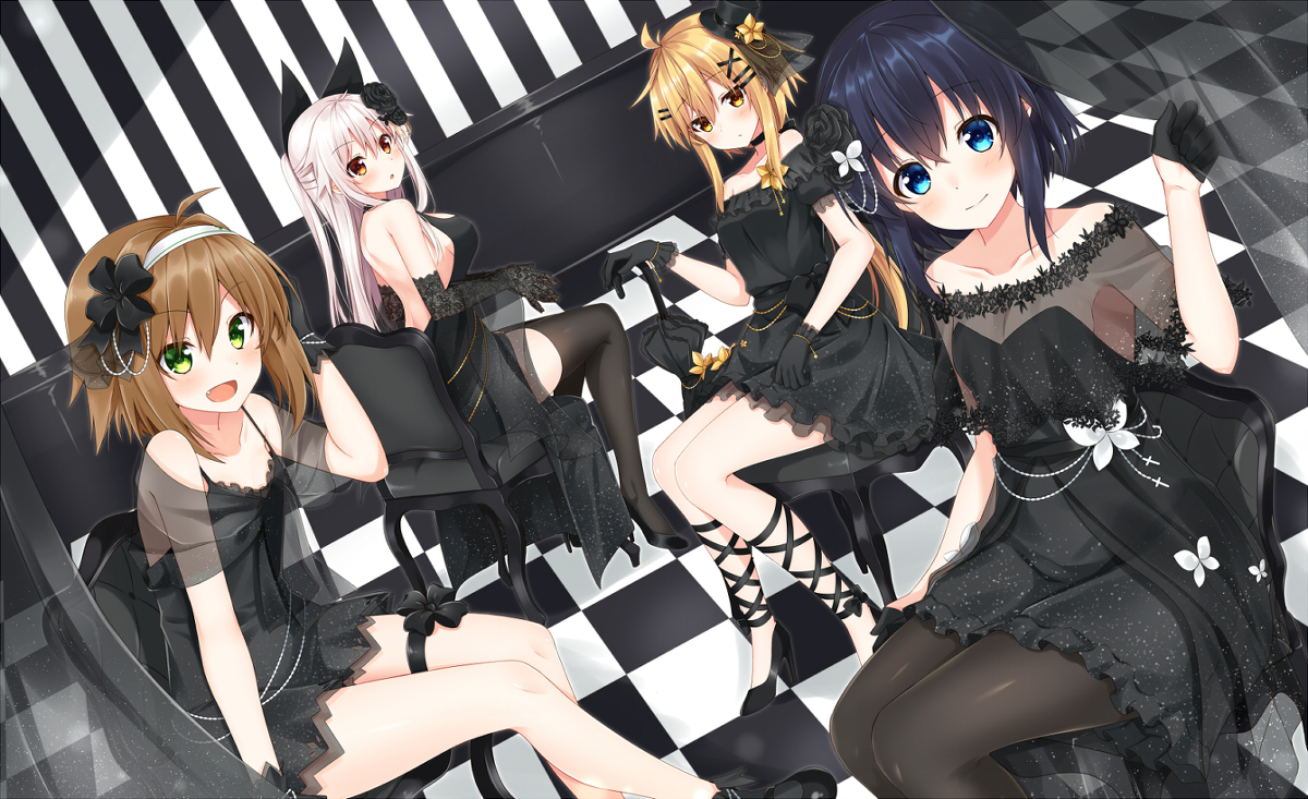 This is a pixiv picture whose title is Gothic Dress.