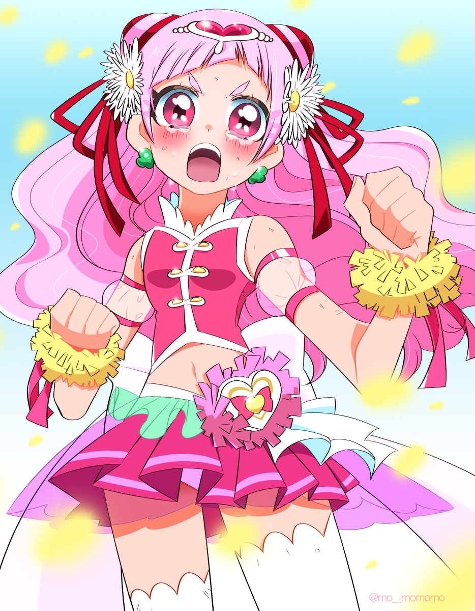 This is a pixiv picture whose title is フレフレ.