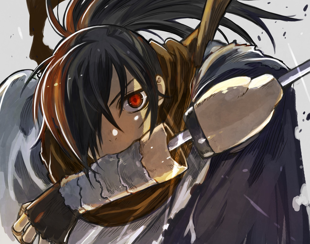 This is a pixiv picture whose title is アニメ「どろろ」ラクガキ.