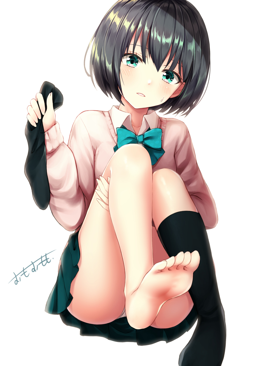 This is a pixiv picture whose title is うちの子JKあんよ.