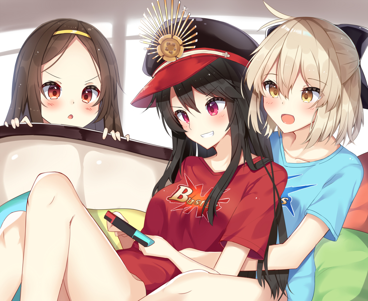 This is a pixiv picture whose title is 何だかんだ仲がいい.