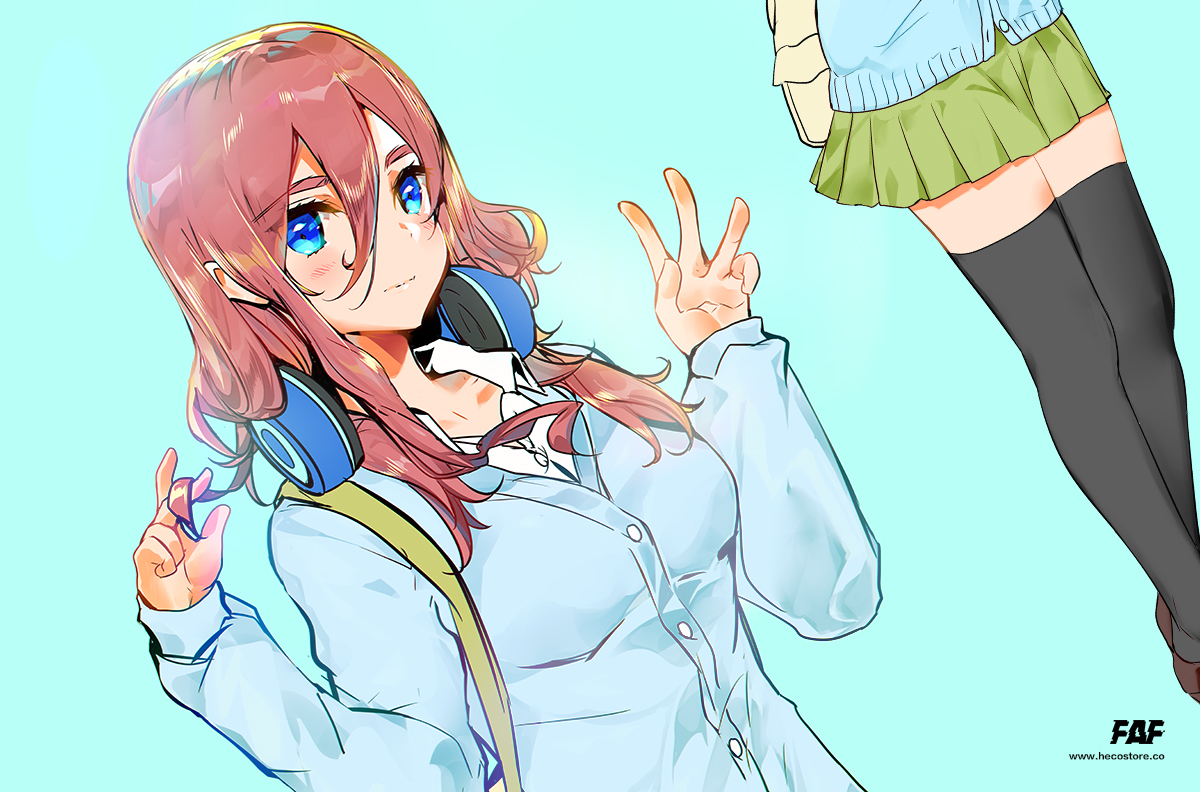 This is a pixiv picture whose title is 三玖.
