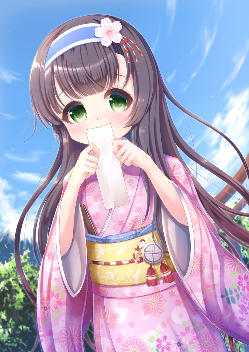 This is a pixiv picture whose title is お正月松輪ちゃん.
