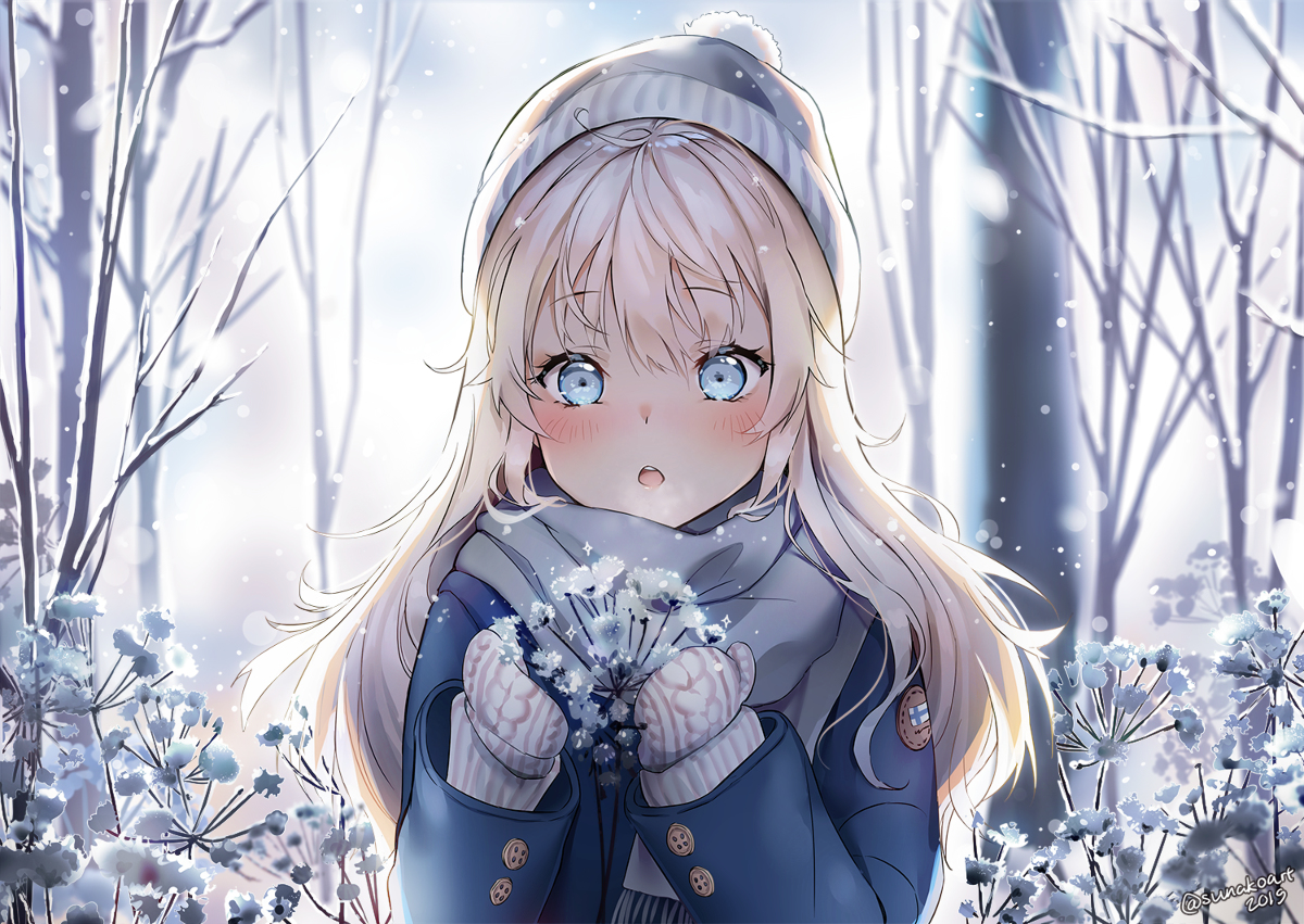 This is a pixiv picture whose title is Winter.