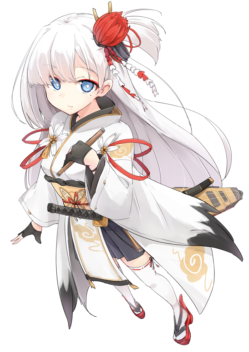 This is a pixiv picture whose title is 翔鶴.