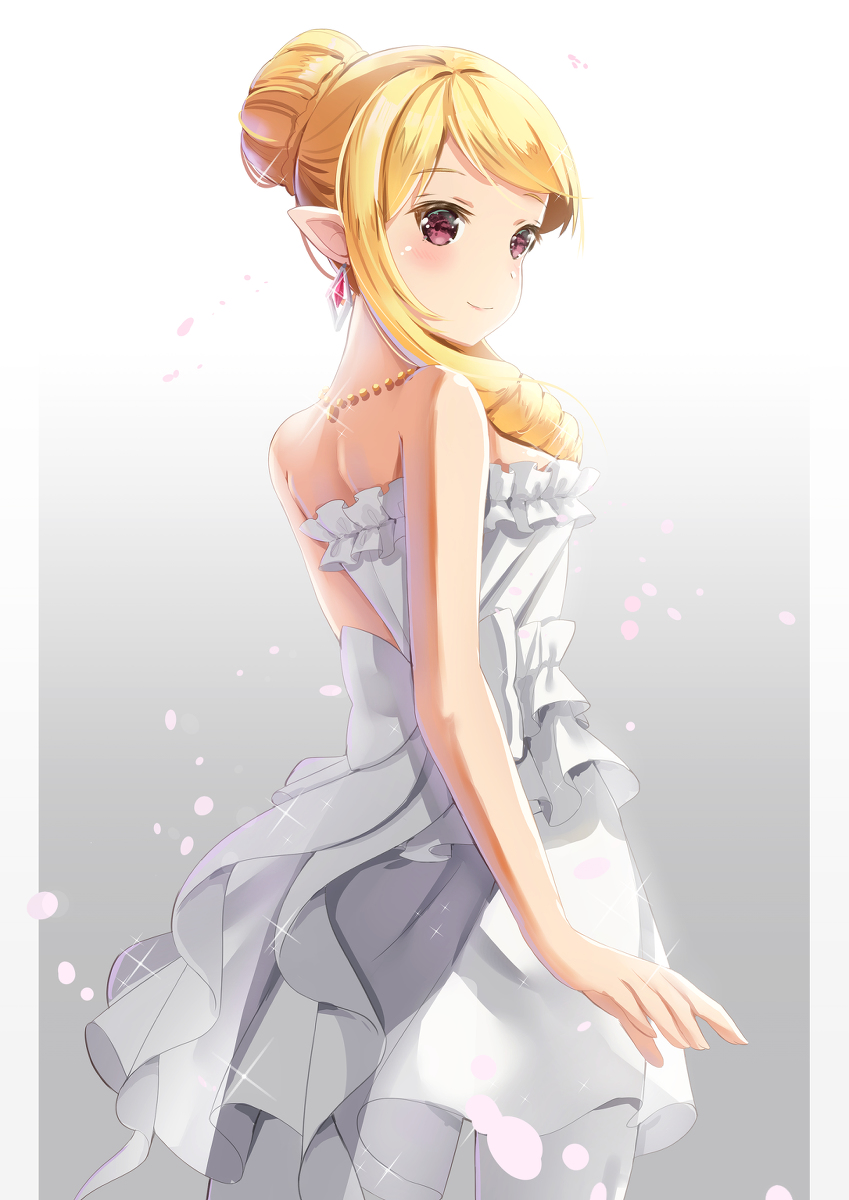 This is a pixiv picture whose title is ELF.